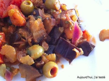 Aujoud'hui, j'ai testé –la caponata image