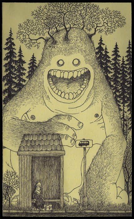 Un artiste dessine ses cauchemars d’enfance sur Post-it