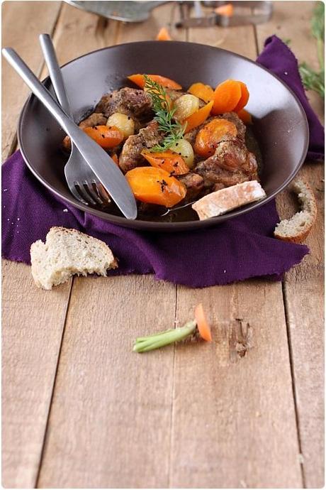 Sauté de porc au miel, carottes et ras el hanout Sauté de porc au miel, carottes et ras el hanout