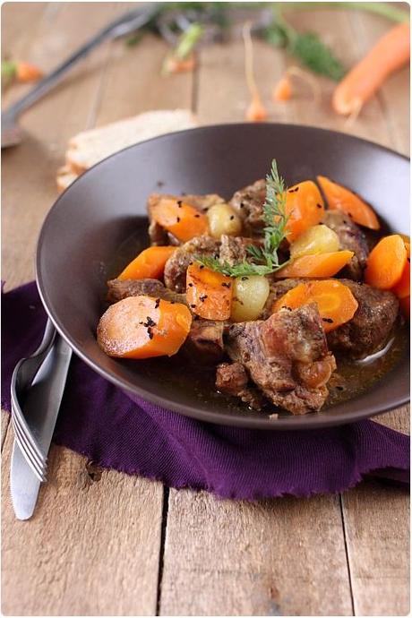 Sauté de porc au miel, carottes et ras el hanout Sauté de porc au miel, carottes et ras el hanout