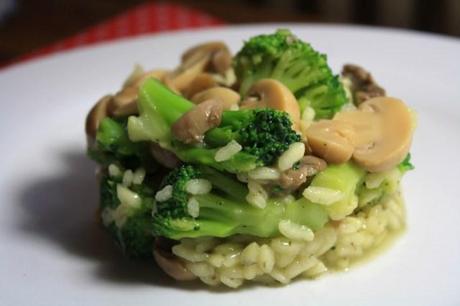 Risotto brocolis, champignons et pesto IMG_9517
