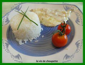 CARRELETS FRITS ET SAUCE A LA MOUTARDE recettes lights 002