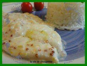 CARRELETS FRITS ET SAUCE A LA MOUTARDE recettes lights 005