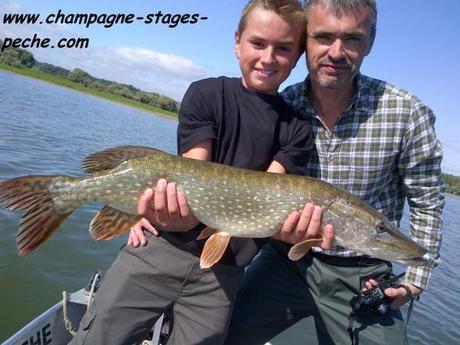 Beau week end de pêche sur le lac du Der en Champagne