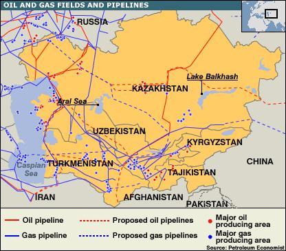 A propos de l’Asie centrale