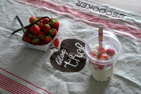 street food faises Dernières fraises au brousse