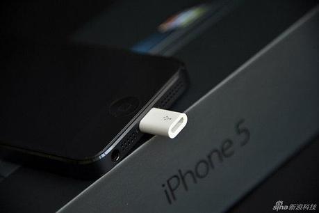 iPhone 5 Adaptateur Lightning vers Micro USB Chine