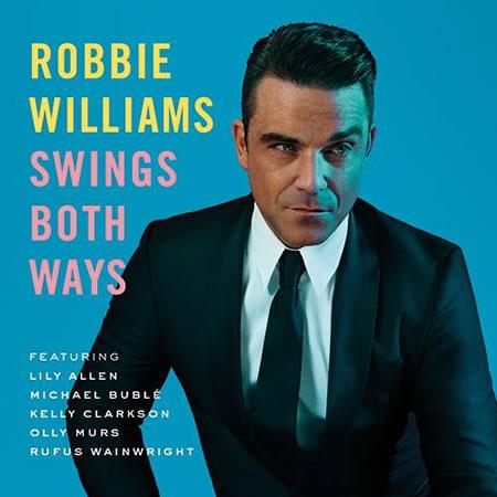 Robbie Williams pochette de l'album Swings both ways Photo © DR