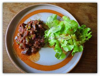 Tartare coupé au couteau de Pap's Tartare coupé au couteau de Pap's