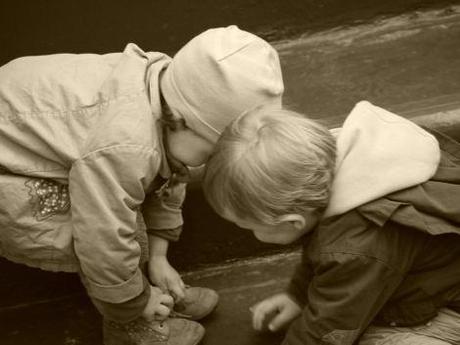 Ses premières Kickers mises à rude épreuve (samedi mode chaussures) lasser-chaussures-kickers