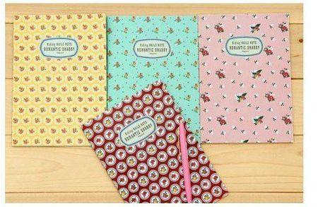 Résultat du CONCOURS Les Biscottes romantique-cahier