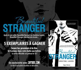 Concours: 5 exemplaires de Beautiful Stranger à gagner avec Zapside Concours: 5 exemplaires de Beautiful Stranger à gagner avec Zapside