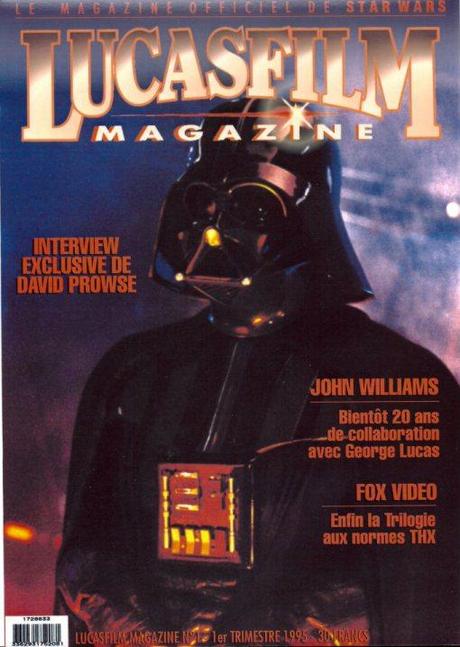 Couverture test du Lucasfilm Magazine. Image © Patrice Girod