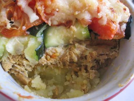 Petits gratins pommes de terre/courgettes/poulet/tomate 9-3595.JPG