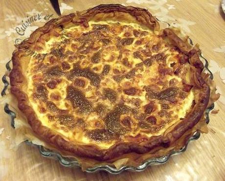 Quiche chèvre jambon mozzarella DSCF6672