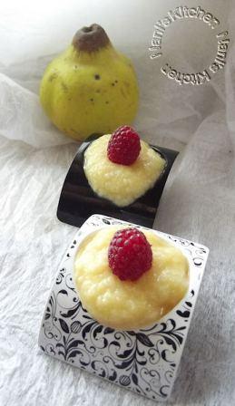 Compote de coings vanillée compote coings (1)