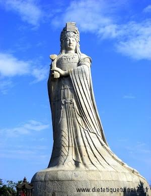 La déesse chinoise Mazu Mazu