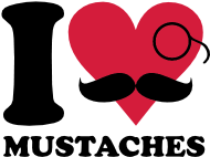 Convertissez-vous au 100% personnalisé ! logo moustache