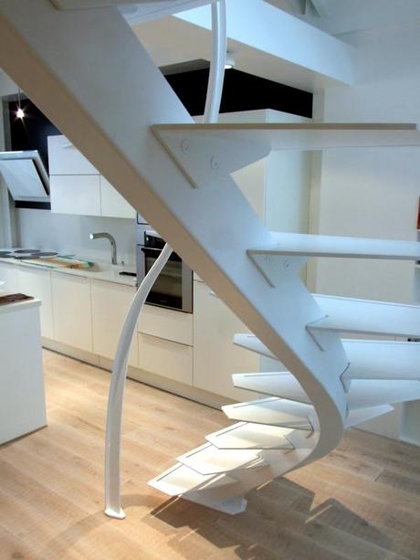 Quand le Mobilier et l’Escalier Design s’invitent dans le Loft Escalier Design Contemporain