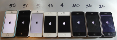 iphone 5S 5C 5 4S 4 3GS 3G 2G