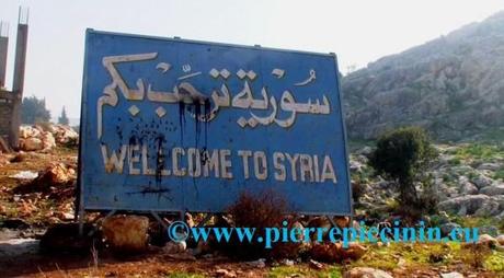 SYRIE - Grand-reportage - Mon effrayante Odyssée... Wellcome to Syria - Copyright Pierre Piccinin da Prata - Co