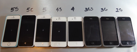 comparaison iPhone Tous les modèles diPhone saffrontent dans cette vidéo