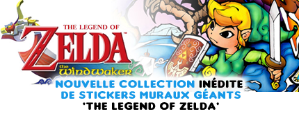 Stickers Muraux exclusifs The Legend of Zelda chez Stickboutik.com