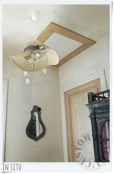 Sous le soleil suspension chapeau - in situ