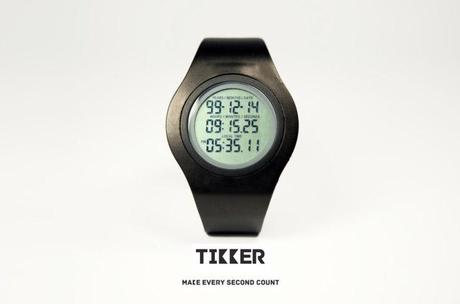 Tikker: La montre qui compte chaque seconde de ta vie