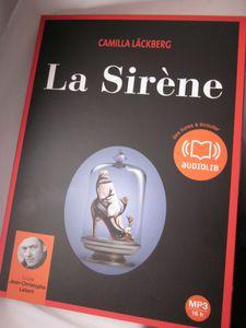 La sirène: Audiolib, lu par Jean-Christophe Lebert IMG_9450
