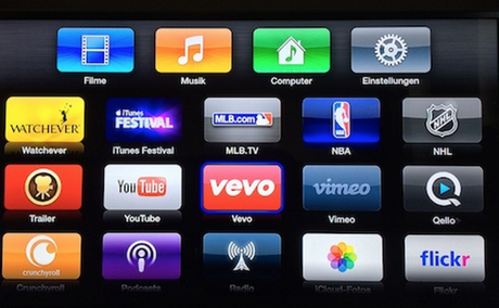 Apple TV : la chaîne NHL en France et Vevo en Allemagne apple tv nhl vevo