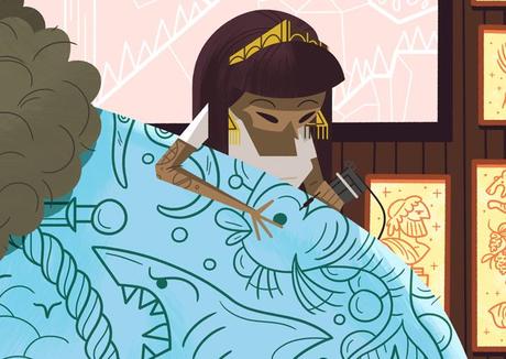 ANDREW KOLB – « MUSED ON TATTOOS » SERIE tumblr_mthfq5Fwhc1qe77qeo3_1280