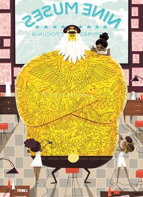 ANDREW KOLB – « MUSED ON TATTOOS » SERIE AGDMAG_AndrewKolb_MusedonTattoos_01