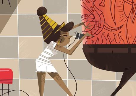 ANDREW KOLB – « MUSED ON TATTOOS » SERIE tumblr_mtepqdJGF21qe77qeo3_1280