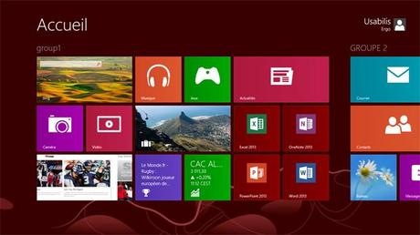 Couleurs de windows 8