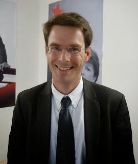 Nicolas Mayer-Rossignol, futur président de la région, en visite dans l'Eure