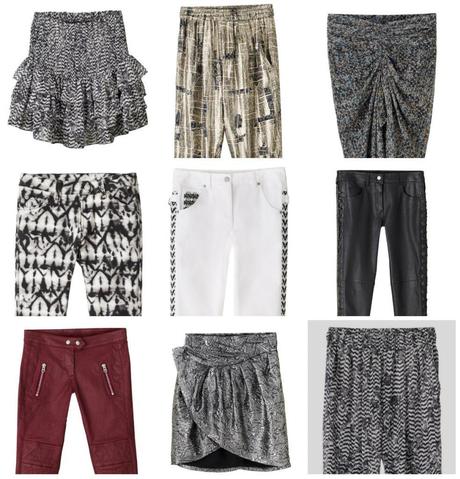 Isabel Marant H&M Jupes Pantalons