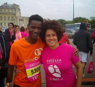 Résultats de la course “Odysséa Paris” 2013, 10 et 5 km contre le cancer du sein, ce dimanche 5 octobre aux couleurs de l'Institut Curie!!!
