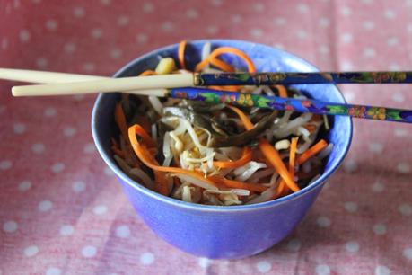 Salade chinoise aux algues lacto-fermentées Salade chinoise aux algues lacto-fermentées