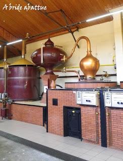 Après Père Magloire, nous visitons la distillerie Boulard, dans le Calvados