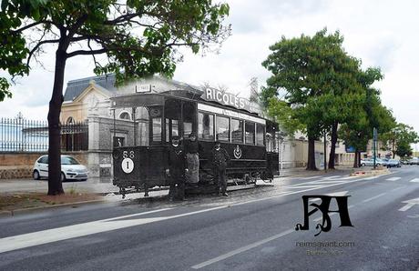 Le Tramway devant le cimetière de l'Est 86-TramJJau-RA.jpg