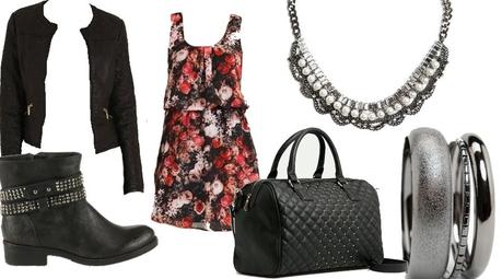 Floral Look Glam' Look