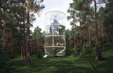 ARCHI : La canopée depuis une tour de verre ARCHI : La canopĂŠe depuis une tour de verre