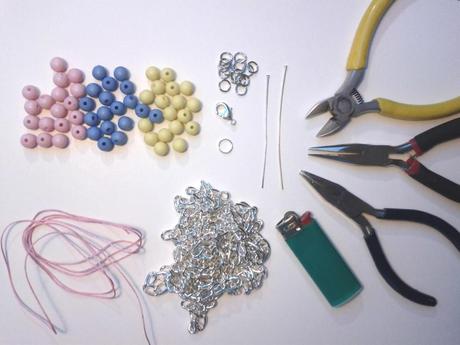 TUTO / DIY Bracelet Boulier boulier-1-fournitures
