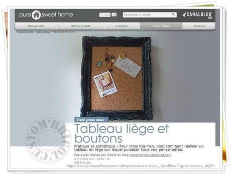 Mon DIY Pinterest Personnel Article PSH du 07-10-13