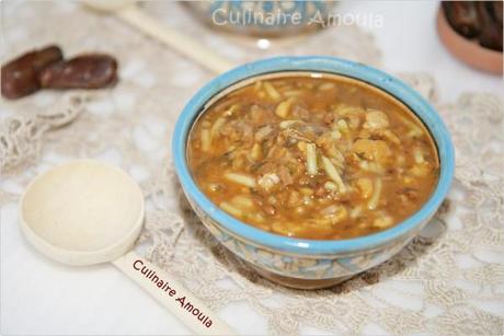 Recettes marocaines à base d'agneau - Aîd El Kébir Harira2