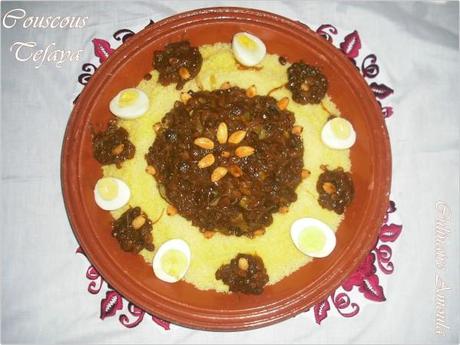 Recettes marocaines à base d'agneau - Aîd El Kébir couscous 1
