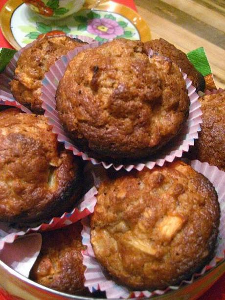 Muffins aux pommes et à l'érable de Cora