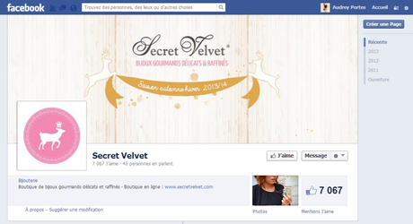 facebook secret velvet