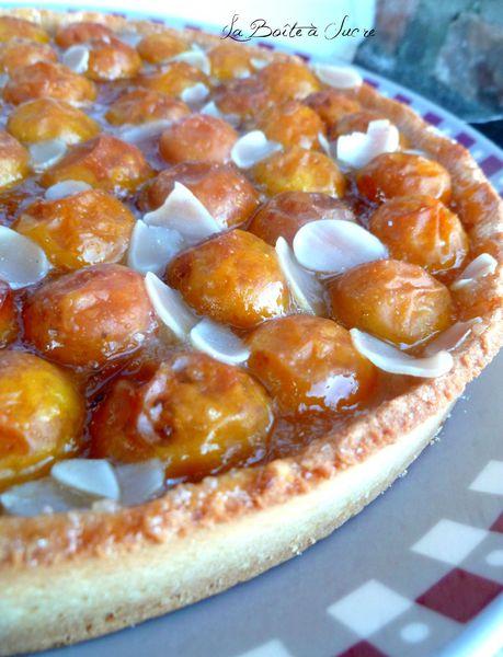 Tarte aux mirabelles et amandes Tarte prunes amande 2